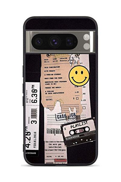 Tolwak غطاء حماية لجهاز Google Pixel 8 Pro مع ملصق قائمة تشغيل