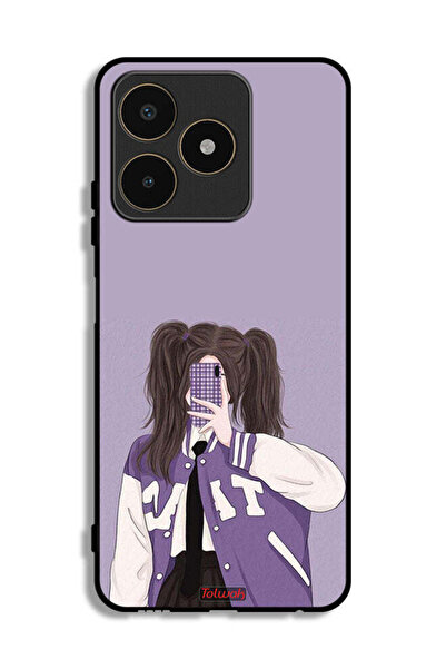 Tolwak غطاء حماية لهاتف Realme C53 لالتقاط صورة سيلفي