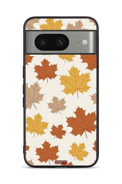 Tolwak Google Pixel 8 Protective Case Cover Autumn Leaves