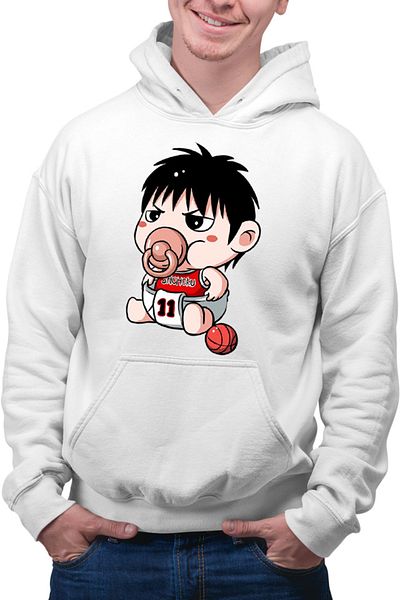 OEM Men's Hoodie Slam Dunk Mitsui Basket Star Anime Bebe