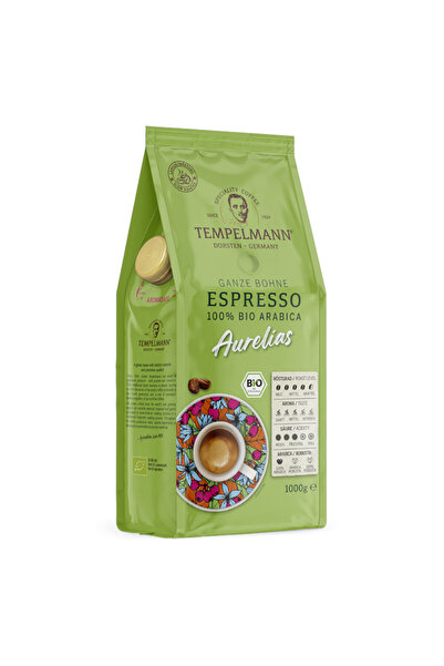 Tempelmann s Cafea boabe TEMPELMANN Aurelias Espresso BIO 1kg