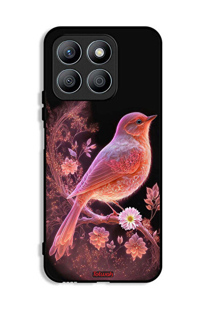 Tolwak غطاء حماية لهاتف Honor X8b بتصميم طائر لطيف
