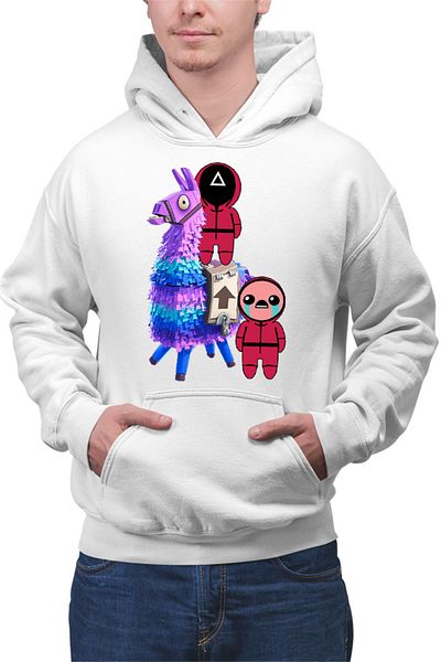 OEM Men's Hoodie Squid Game Fortnite Piniatta Issac Crying Multiplayer