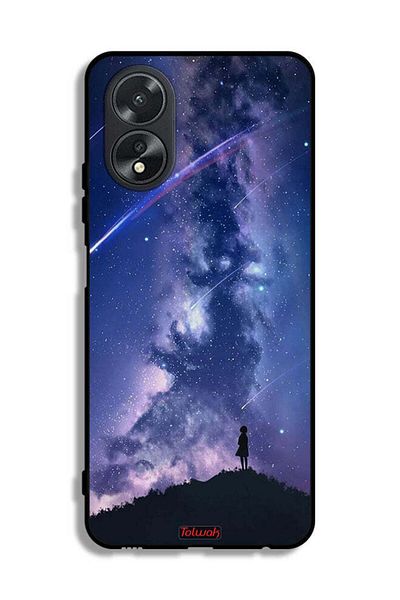 Tolwak غطاء حماية لهاتف Oppo A38 - نجوم متحركة