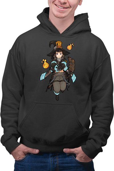 OEM Men's Hoodie Fire Force Wizard Powers Anime