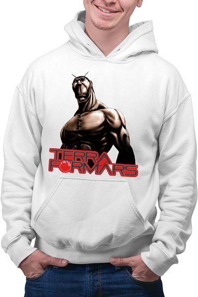 OEM Men's Hoodie Terra Formers Cockroach Mars Anime Manga