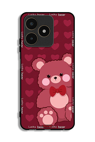 Tolwak غطاء حماية Realme C53 Lucky Bear