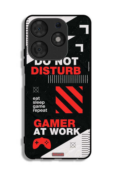 Tolwak Tecno Spark 10 Pro Protective Case Cover Do Not Disturb Gamer At Work