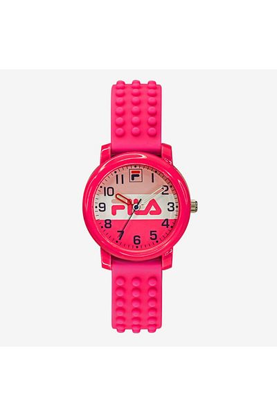 Fila Kids Girls Analog Watch, Pink 38-203-003, 26–30 mm