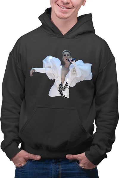 OEM Men's Sweatshirt Celine Dion Concert Movie Costume Fashion Model