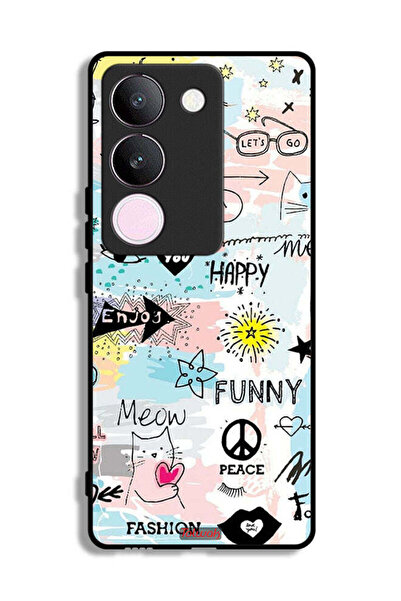 Tolwak غطاء حماية لهاتف فيفو S17 - أحبك - علامات