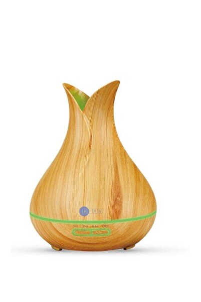 Aidplus موزع رائحة الزيوت العطرية العطرية Cool Mist Wood - موزع بالموجات فوق الصوتية للاسترخاء وتحسين الحالة المزاجية