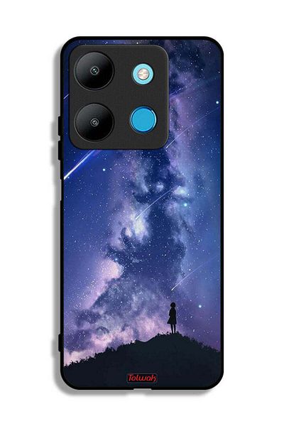Tolwak Infinix Smart 7 Protective Case Cover Moving Stars