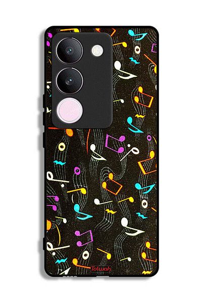 Tolwak vivo S17 Protective Case Cover Music Fabric Pattern