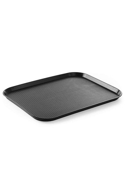HENDI Taca z polipropylenu Fast Food 30.5x41.5cm - czarna