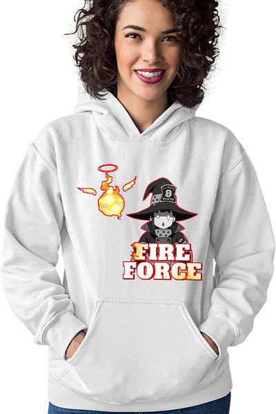 OEM Hanorac Femei Fire Force Maki Oze Wizard Merlin