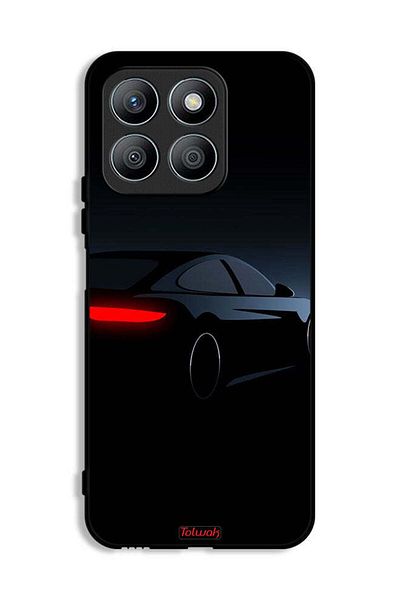 Tolwak Honor X8b Protective Case Cover Dark Car