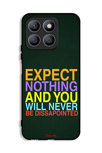 Tolwak Honor X8b Protective Case Cover Expect Nothing And You Will Never Be D...
