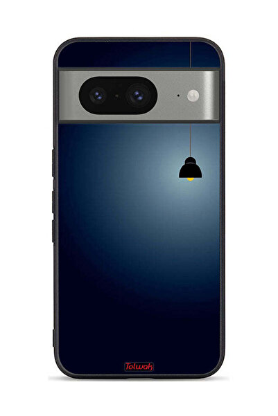Tolwak غطاء حماية لجهاز Google Pixel 8 مع إضاءة فنية معلقة