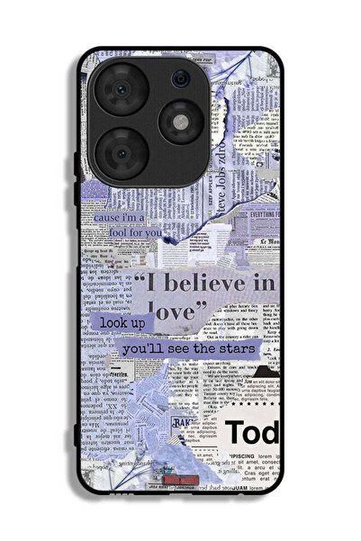 Tolwak غطاء حماية لهاتف تكنو سبارك 10 برو - قطع من الصحف