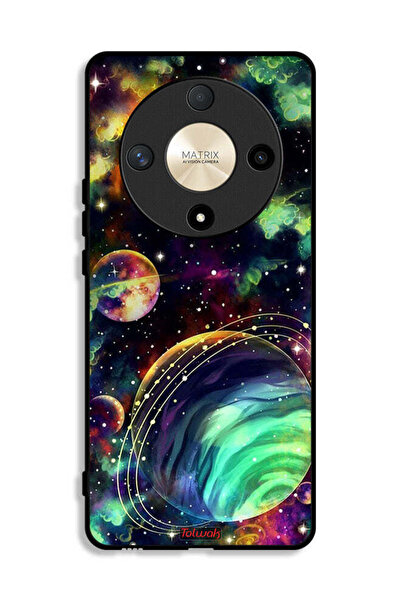Tolwak Honor X9b Protective Case Cover Planets