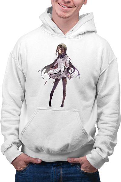 OEM Men's Hoodie Madoka Magica Akemi Homura Gothic Witch