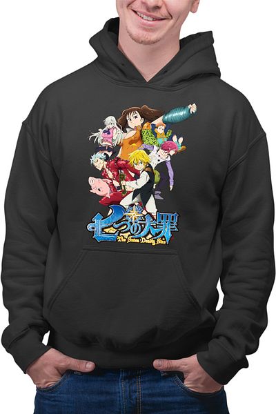 OEM Hanorac Barbati Seven Deadly Sins Top Anime Melodias Diane King