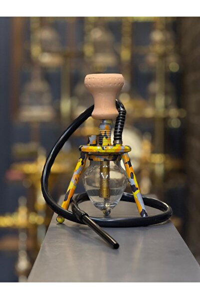 DR KARAM HOOKAH küçük çantalı sari nargile Üç ayaklı taban