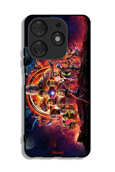 Tolwak Tecno Spark 10 Pro Protective Case Cover Avengers