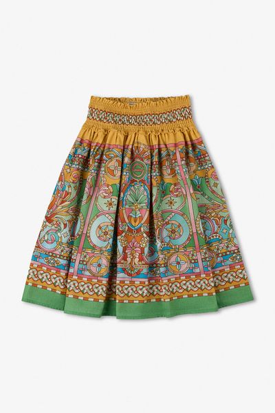 SWATSKY Girl Patterned Skirt