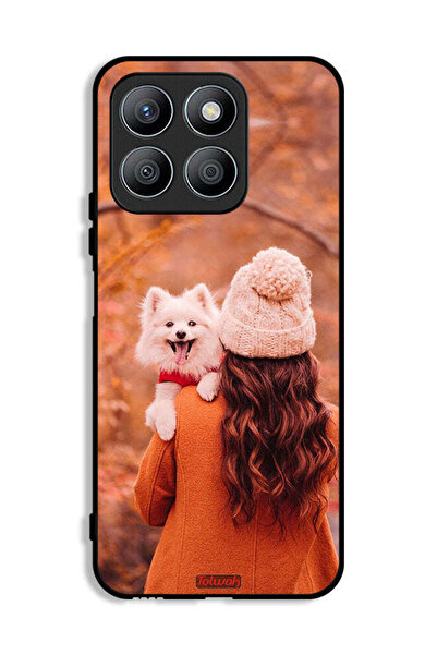 Tolwak غطاء حماية لهاتف Honor X8b يحمل جروًا