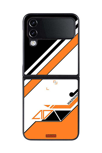 Tolwak غطاء حماية لهاتف Samsung Galaxy Z Flip 4 تحذير