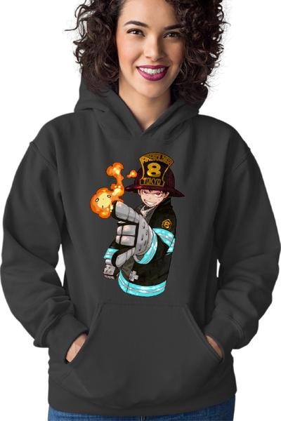 OEM Hanorac Femei Fire Force Kusakabe Shaman Shounen Manga