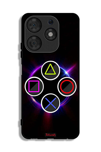Tolwak Tecno Spark 10 Pro Protective Case Cover Squid Game