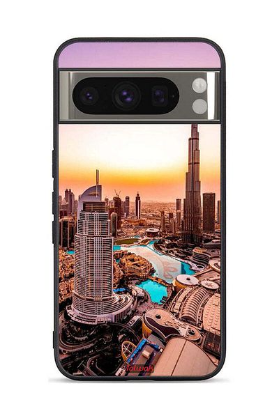 Tolwak Google Pixel 8 Pro Protective Case Cover Downtown Dubai