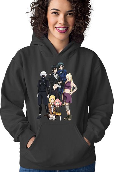 OEM Hanorac Femei Black Butler Naruto Tokyo Ghoul Kaneki