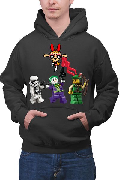 OEM Hanorac Barbati Joker Star Wars Powerpuff Girls Legends of Zelda Roblox