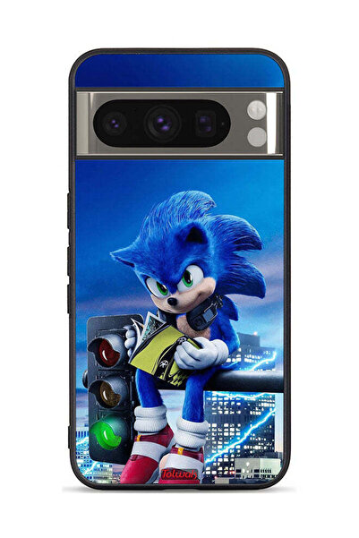 Tolwak غطاء حماية لجهاز Google Pixel 8 Pro بطبعة Sonic Reading