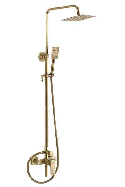 Trendy's Coloana de dus TRENDY’S, cu trei functii, bronz antichizat