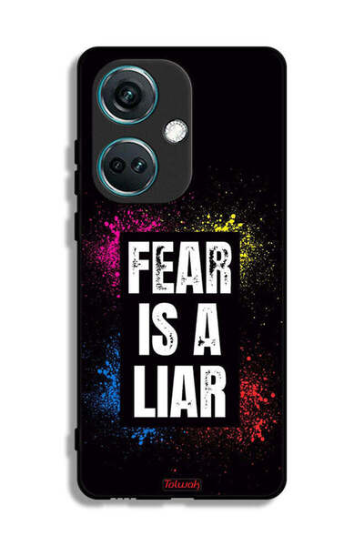 Tolwak غطاء حماية لهاتف OnePlus Nord CE3 - الخوف كاذب