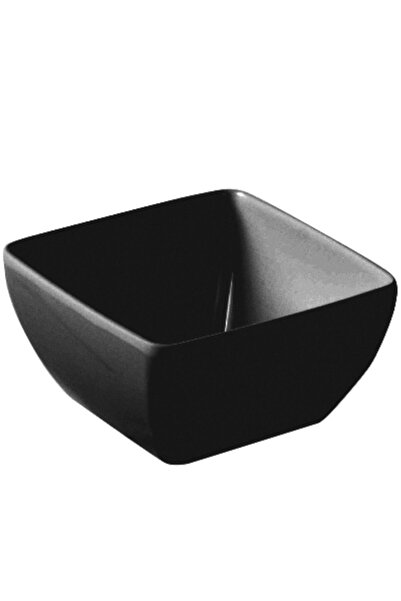 HENDI Bol pătrat din melamină neagră 190 x 190 x 90 mm - 566206