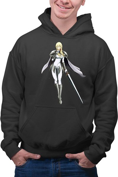 OEM Men's Hoodie Claymore Teresa Lond Sword Demons Extermination