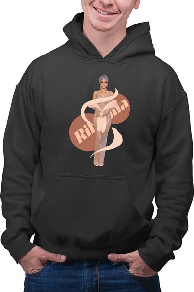 OEM Men's Hoodie Rihanna Style Artist Love Umbrella Popular