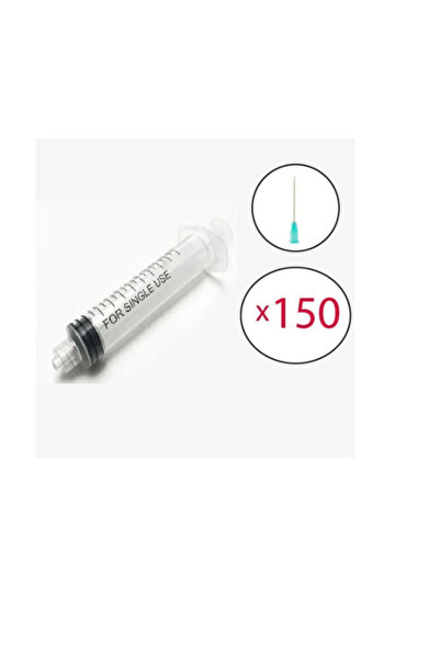 Ayset 10 ml luer lock kilitli enjektör 150 Adet - 1 Kutu