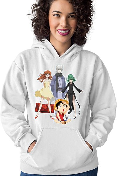 OEM Women's Hoodie Kamisama Kimono One Punch Man One Piece