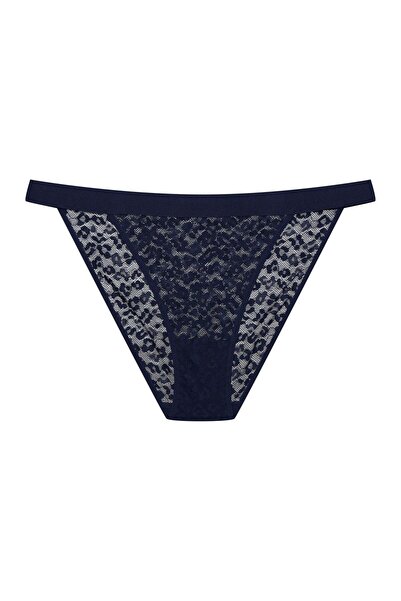 Bloovii Chiloți pentru femei cu imprimeu leopard, dantelă și plasă, brazilian, cu croială înaltă | Sesun