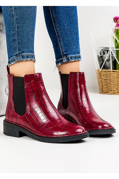 starlike Women's burgundy boots A172