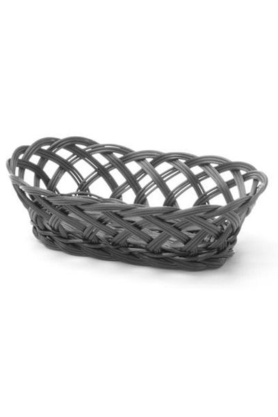HENDI Koszyk pojemnik na owoce warzywa pleciony owalny 225x130x55 mm - 426234
