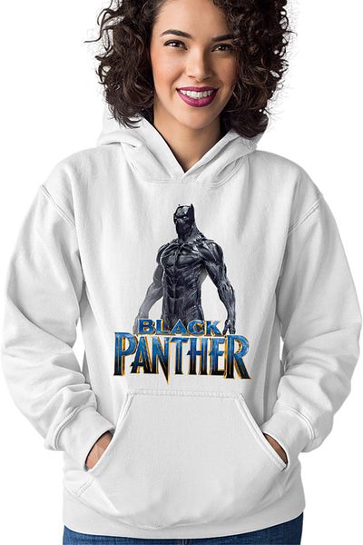 OEM Hanorac Femei Black Panter Single Movie Logo Comics