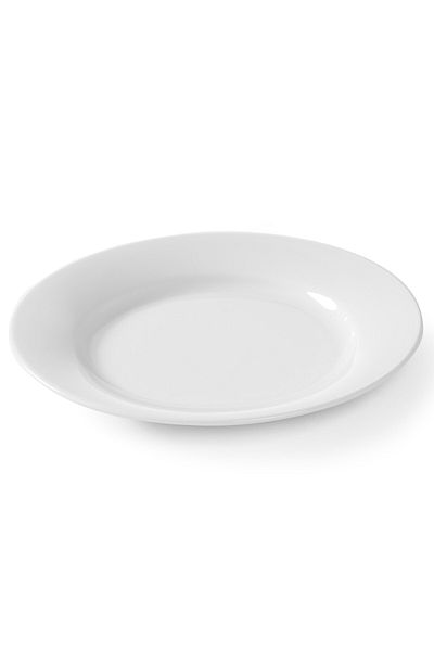 HENDI Farfurie OPTIMA din porțelan alb, diametru 300 mm, set de 6 - 770894